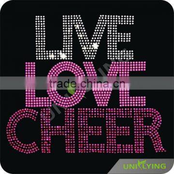 Letter Design Rhinestone Transfer for Clothing photo-4