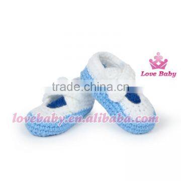 New Arrival Baby Fashion Shoes Knitted Handmade Crochet Baby Shoes photo-4