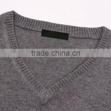 Cartoon Cotton V Neck Crochet Sweater Pattern photo-2