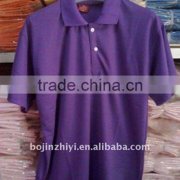 polyester cotton spandex golf shirt 180gsm