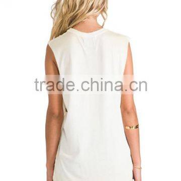 Custom Company Logo Bright Color Tank Tops