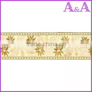 Beautiful design woven jacquard tape for garment