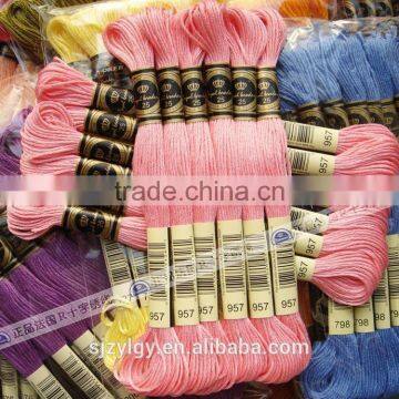 Cotton Craft 8m/skein Pure Cotton Cross Stitch Thread With 447 Colors Materials Embroidery Yarn photo-4