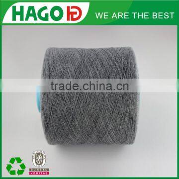 Ne10s Dark Grey Recycled oe Cotton Working Glove Yarn Knitted Exporter photo-2