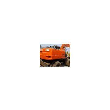 Used Wheel Excavator Hitachi ZX210W