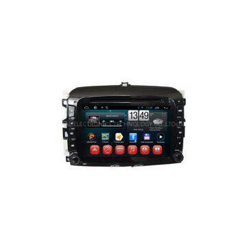 Оптовая продажа новых Fiat 500 2 Din Central DVD Automotivo с TV Player, радио и GPS-навигацией на Android