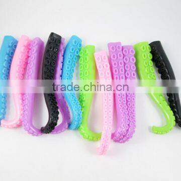 New Environmental Plastic Octopus Tentacle Toy Mini Finger Prank/tricky Toys photo-4