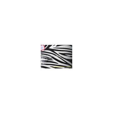 ZEBRA PATTERN synthetic leather(pu leather, bag leather, synthetic leather)