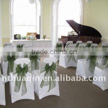 white wedding spandex chair cover for banquet