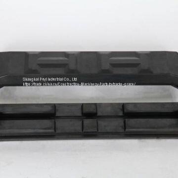 Assembly Rubber Pads on Steel Track 800HD Clip-on Type