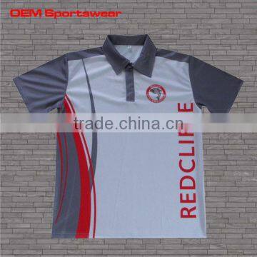 Promotional custom design polo t shirt for sport