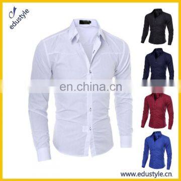 Bulk Latest 100% Cotton Mens White New Model Shirts