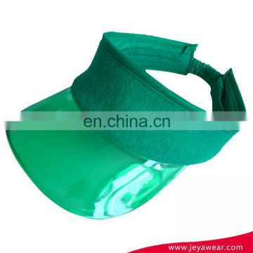 customized Promotional EVA Visor with towelling cloth