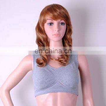 China Wholesale Breathable Thin Sex Woman Sports Cotton Bra photo-2