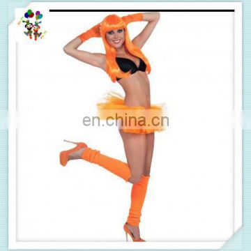 Fancy Dress Hen Night Party Womens Orange Sexy Tutu Skirts HPC-1882