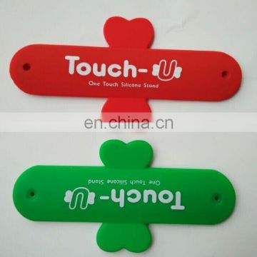 korea creative touch-u mobile phone scaffolds, soft pvc accessories wholesale