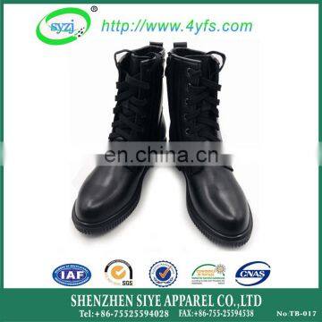 China cheap wholesale military tactical boots with full real leather in Shenzhen