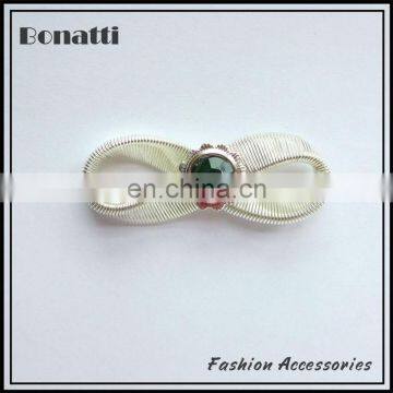 fancy green rhinestone shoe decorations for women shoes