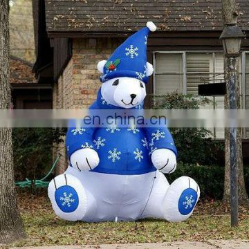 2013 Hot-Selling inflatable christmas polar bear