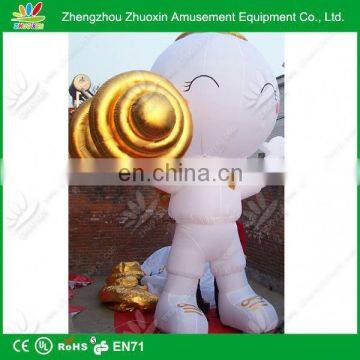 Popular used commercial cheap inflatable eagles cartoon