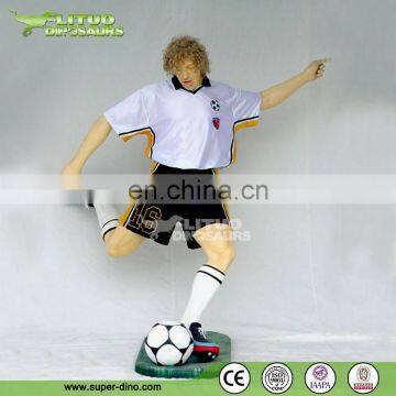 Football Player Statue for Football Match Event Decoration