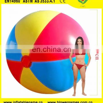 Customized design funny big toy ball air tight inflatable giant volleyball