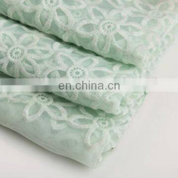 high quality home textile embroidered fabric embroidered dress fabric