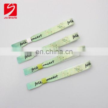 Evening Party Festival and Gift RFID Polyester Woven Wristband