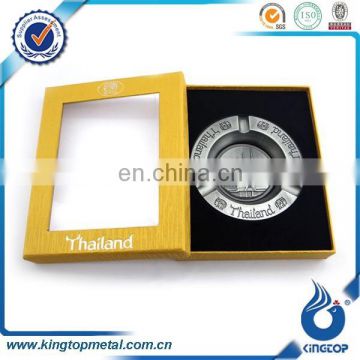 custom metal decorative modern souvenir ashtrays