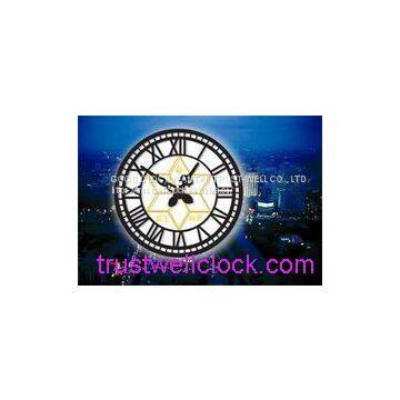 oversize building wall clock