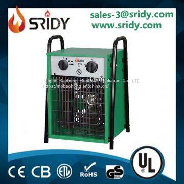 SRIDY Free Standing Electrical Fan Heater for Greenhouse Shed Construction Site Warm and Dry TSE-30B