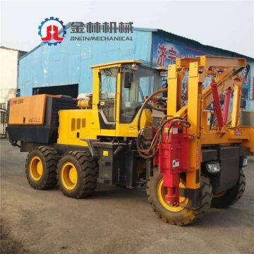 Vibratory Pile Driving Equipment Guardrail Hydraulic Pile