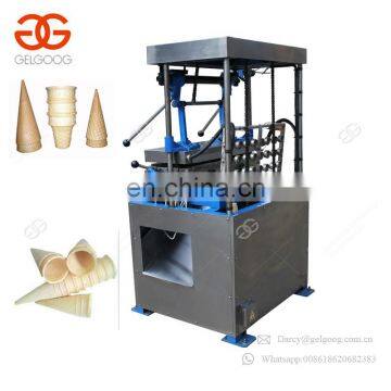 Dependable Performance semi-automatic snow pizza cone maker baking ice cream wafer cone making machine