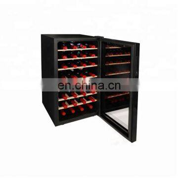 240L Single Zone Wine Cooler 76 Bottles Red Wine Cabinet  Fan Cooling Wine Refrigerator