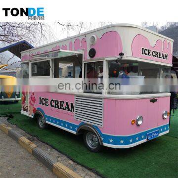 cheap ice cream truck fast food van for sale