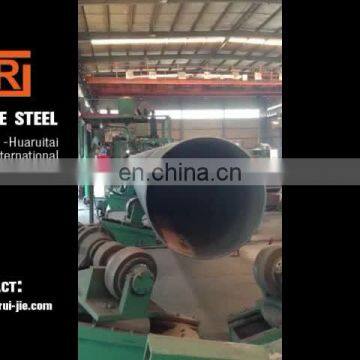 Water delivery thick walled spiral steel pipe in stock