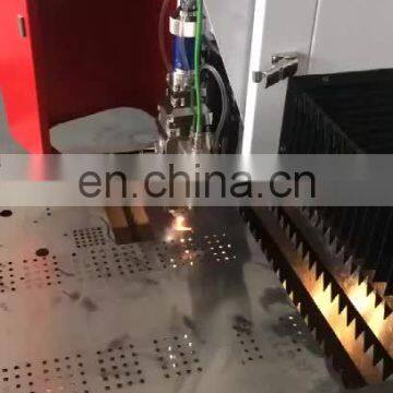 hot sale high quality sheet stype meta iron fiber laser 1kw cutting machine with CNC operation