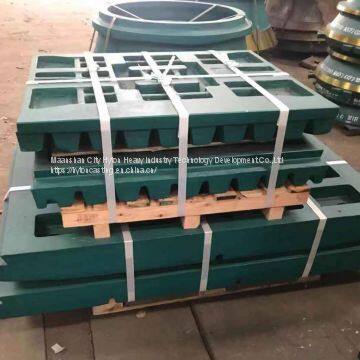 High Manganese Wear Parts Liner Plate Apply for Metso Nordberg Cone Crusher Hp400