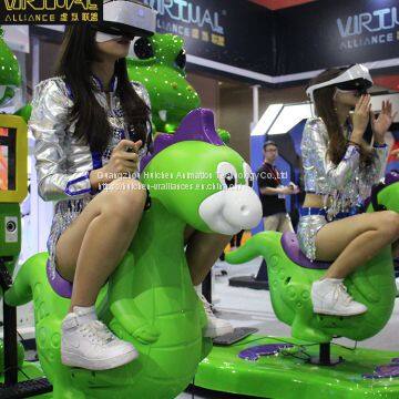 Virtual Reality Alliance 9D VR Simulator Kids Indoor Kids Amusement Rides For Sale