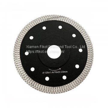 Ultra-Thin Small Saw Blade Mesh Turbo Blade Wet Cut Sharp Small Saw Blade