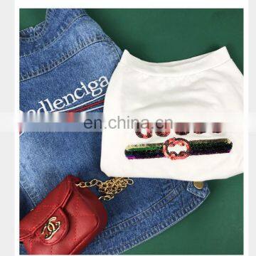 Dog Cat Clothes Summer Spring Thin Breathable T-shirt Pet Shirt Clothing Teddy Dog Schnauzer Pomeranian Corgi photo-3