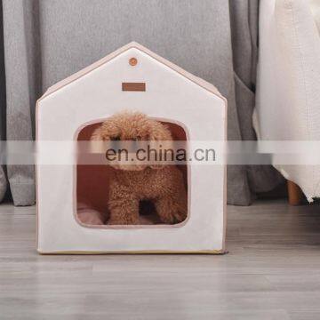 Winter Warm Foldable Non-Slip Outdoor Pet Kennel Dog House Cat Sofa Dog Bed photo-5