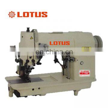 LT 1720PK DOUBLE-NEEDLE HOLE STITCH SEWING MACHINE WITH CUTTER AND BACK PULLER