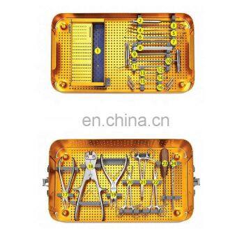 Guaranteed Quality Micro Plate Instrument Set for Trauma Plate Surgery Orthopedic Surgical Instruments photo-2