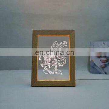 Novelty Small Photo Frame 3d Night Lamp Kids Night Lamp Portable Night Lamp photo-2
