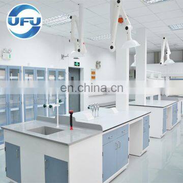 Chemical Lab  Furniture  Full Steel structure  Central   Workbench