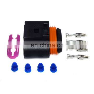 Free Shipping! 4 Pin Ignition Coil Connector Harness Repair Kit for 00-09 Audi VW 1J0973724