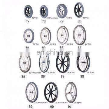 plastic handrim for wheelchair rear wheels