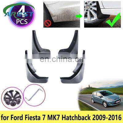 for Ford Fiesta 7 MK7 Hatchback 2009 2010 2011 2012 2013 2014 2015 2016 Mudguards Mudflap Fender Mud Guards Splash Accessories