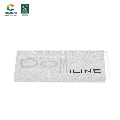Wholesale makeup cardboard makeup packaging with mirror hot sale 24 color palette eyeshadow powder
